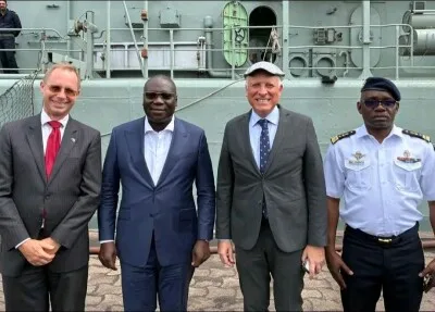Cotonou: la marine portugaise renforce les capacités opérationnelles de la Marine béninoise lors de l’escale du navire Álvares Cabral