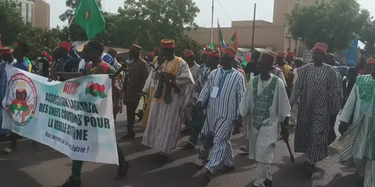 Burkina Faso: demonstrations in Ouagadougou in support of President Ibrahim Traoré