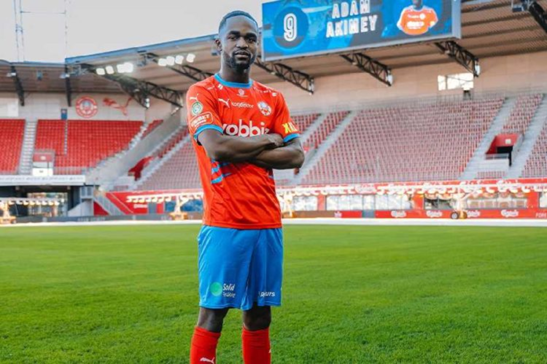 AFCON 2025: Swedish-Beninese striker Adam Akimey has said yes to the Cheetahs