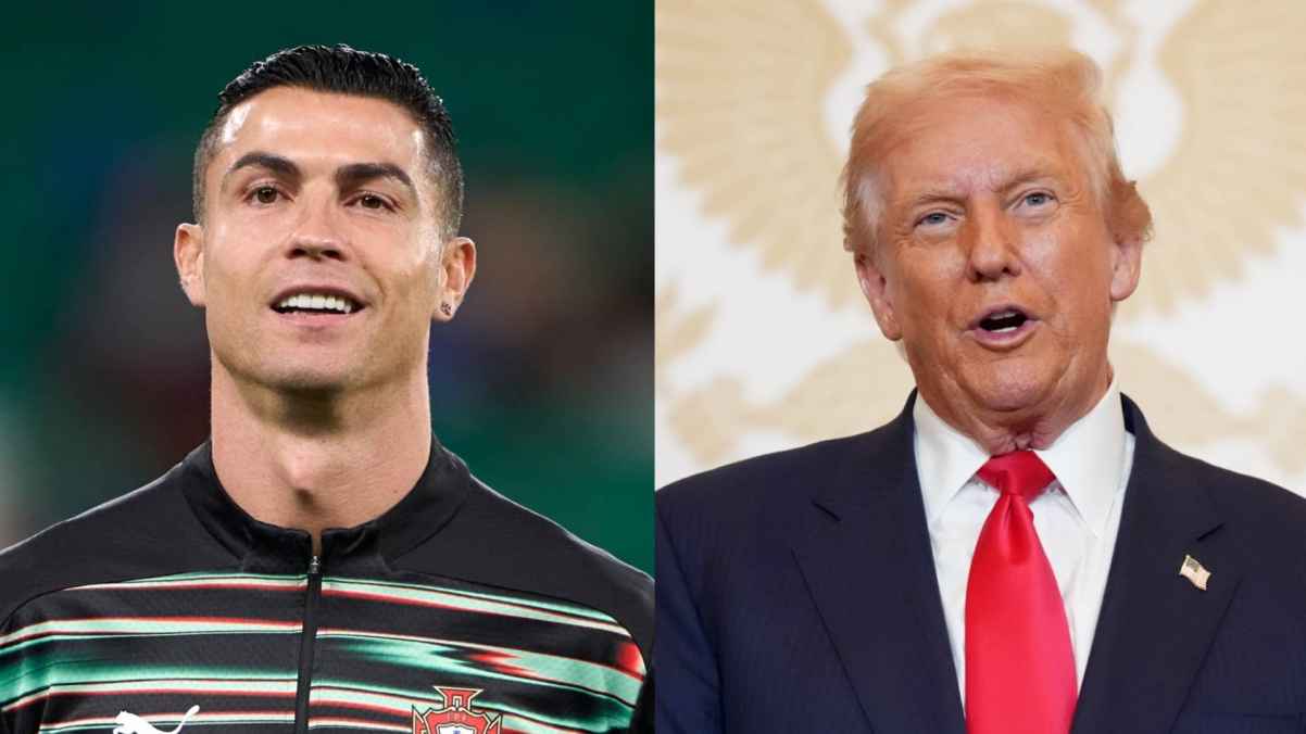 “My son is a big fan of yours,” Trump’s heartfelt tribute to CR7 at the White House