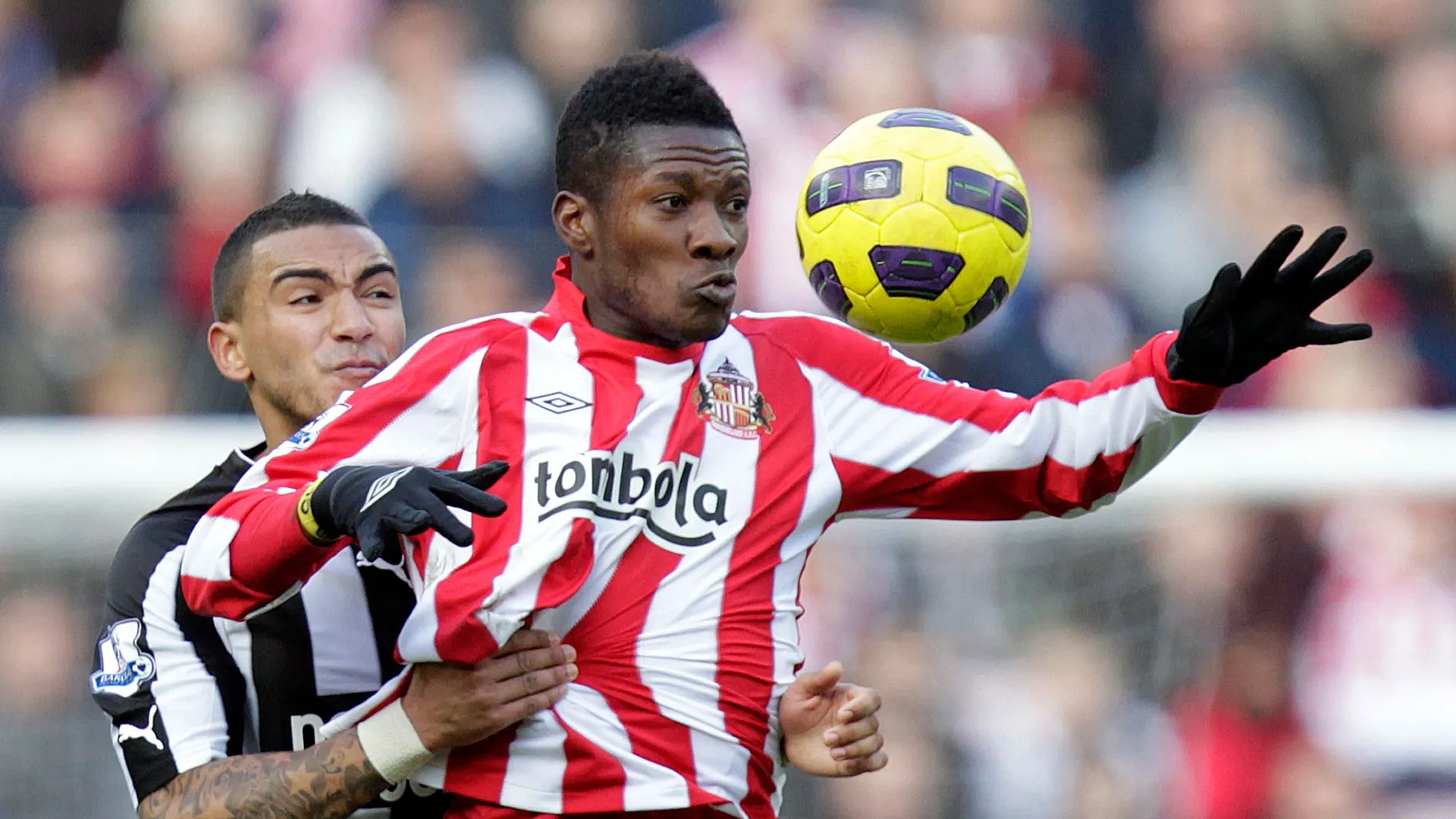 Asamoah Gyan: “The Premier League was a dream come true”
