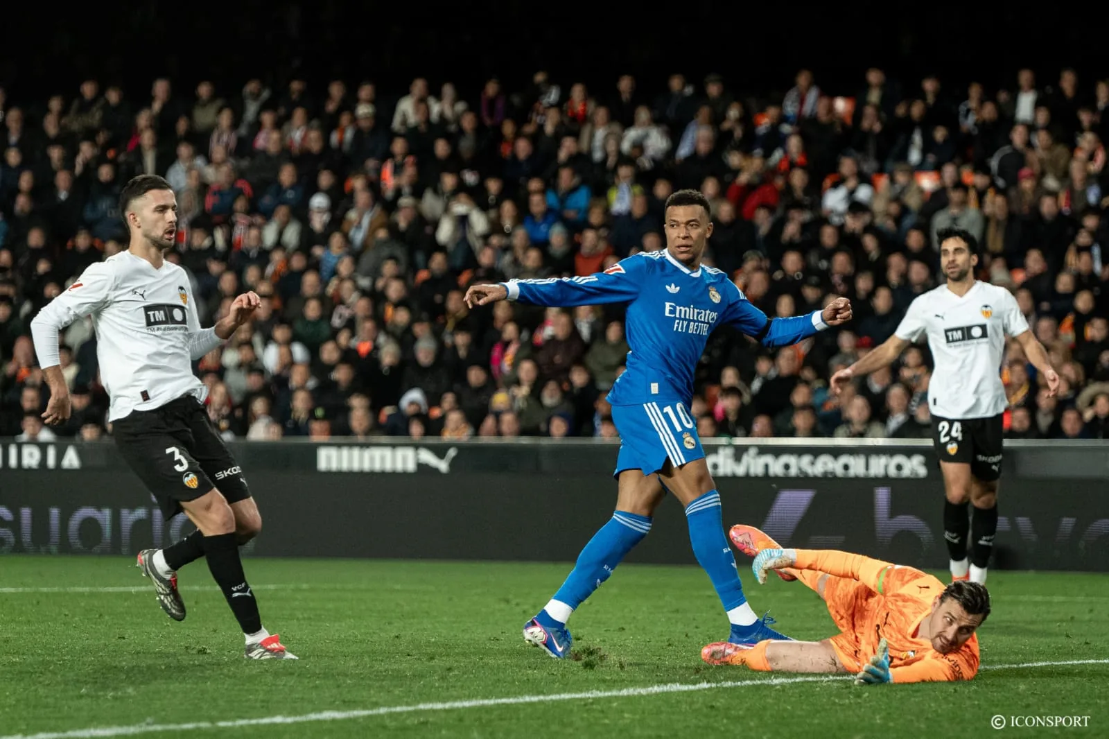 La Liga: Mbappé scores twice as Real Madrid thrashes Rayo 4-1