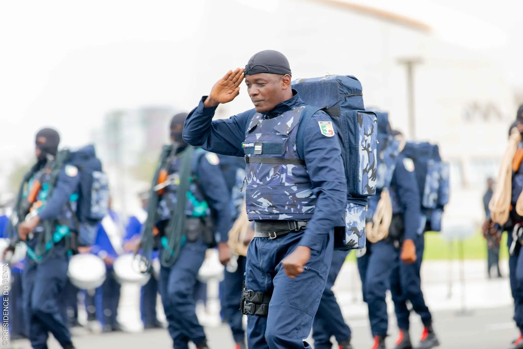 Benin’s anti-terrorism unit equipped to analyze crime scenes