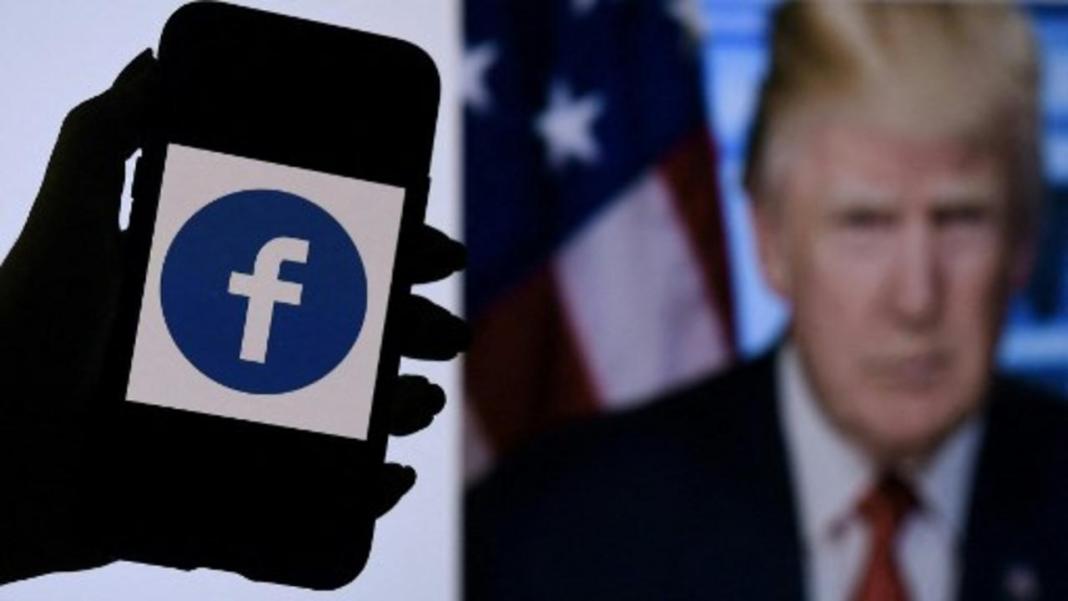 Donald Trump et Facebook