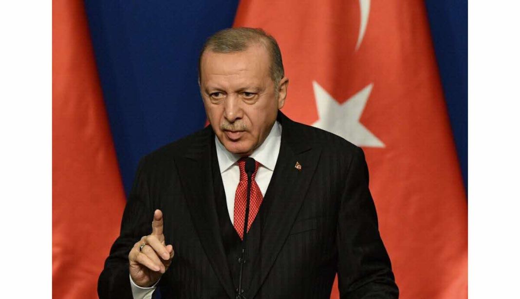 Le président de la Turquie Erdogan