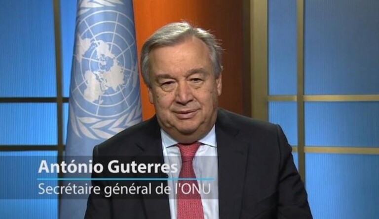 Antonio Guterres a Ã©tÃ© reconduit comme secrÃ©taire gÃ©nÃ©rale de lâ€™ONU pour la pÃ©riode 2022-2026.