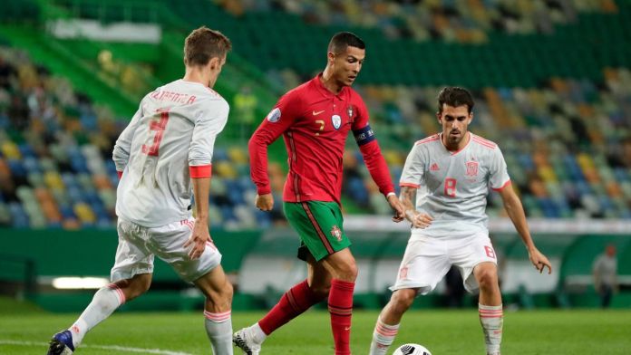 Les compos probables du choc Portugal Espagne en amical