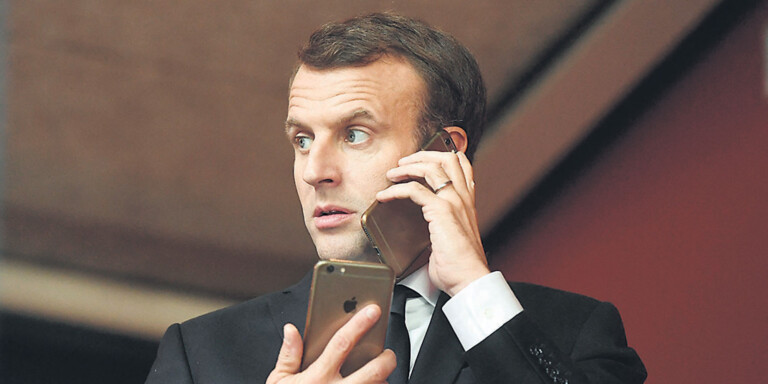 France: Macron veut interdire leÂ portable « avant 11Â ans » et les réseaux sociaux « avant 15Â ans »