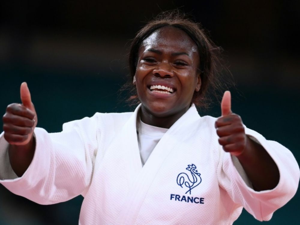 La judokate Clarisse Agbégnénou