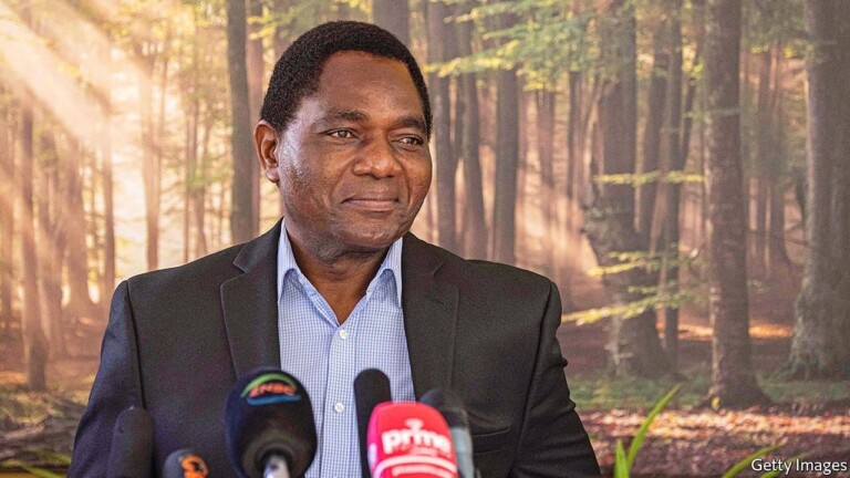 Hakainde Hichilema, PrÃ©sident zambien