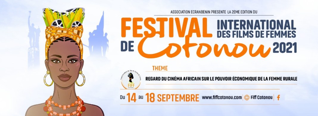 Affiche officielle de l’édition 2021 du Festival International des Films de Femmes de Cotonou (Fiff-Cotonou)