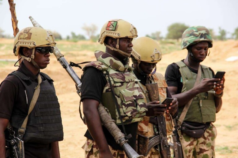 Soldats Camerounais