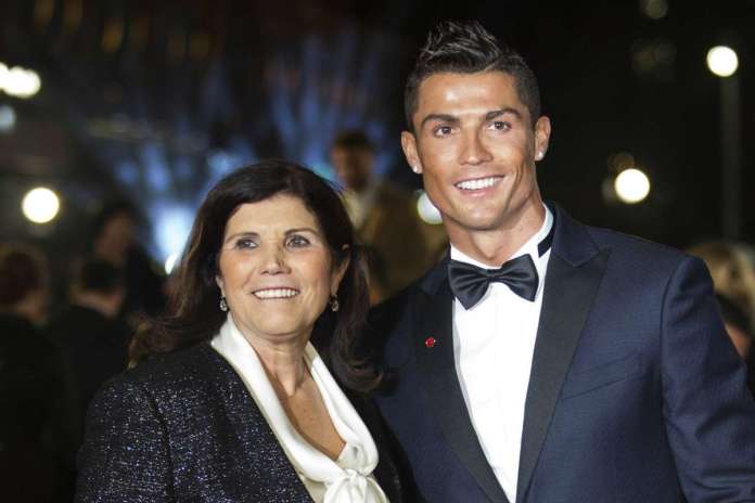 Dolores Aveiro et Cristiano Ronaldo