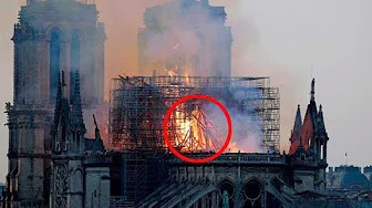 [Vidéo] Cette femme à confirmer avoir vu le « Christ » dans l’incendie de la Cathédrale Notre-Dame de Paris.