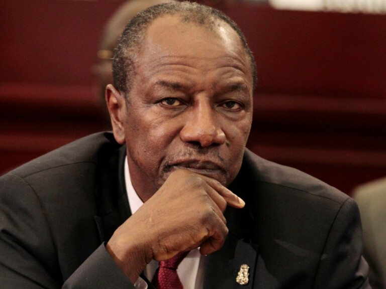 L'ex prÃ©sident de la GuinÃ©e, Alpha CondÃ©