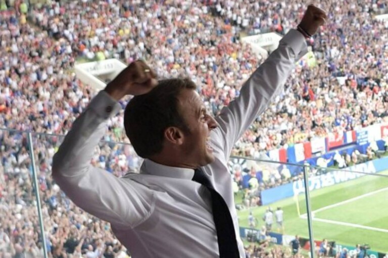 Le prÃ©sident Emmanuel Macron