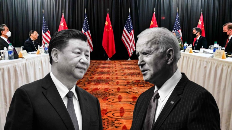 Xi Jinping et Joe Biden