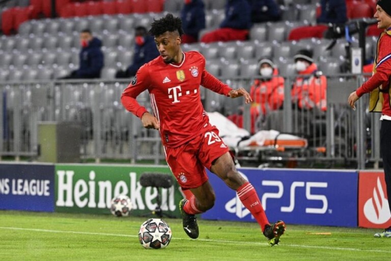 Kingsley Coman sous le maillot du Bayern Munich