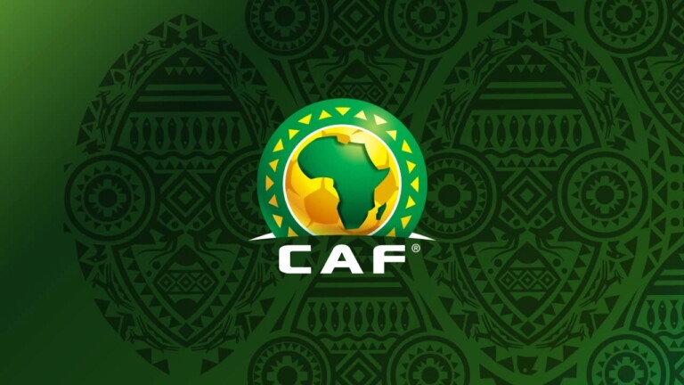 Logo de la ConfÃ©dÃ©ration africaine de football,