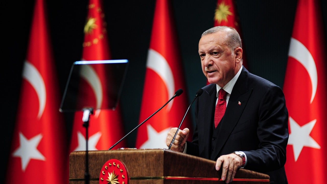 Le président Recep Tayyip Erdogan