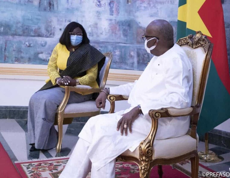 Fatimata Sanou et Roch Kabore