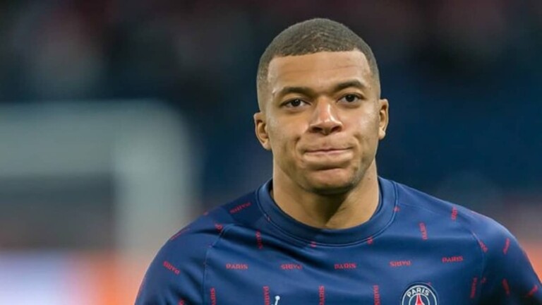 Kylian MbappÃ© sous le maillot du PSG