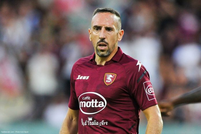 Franck Ribery sous les couleurs de Salernitana