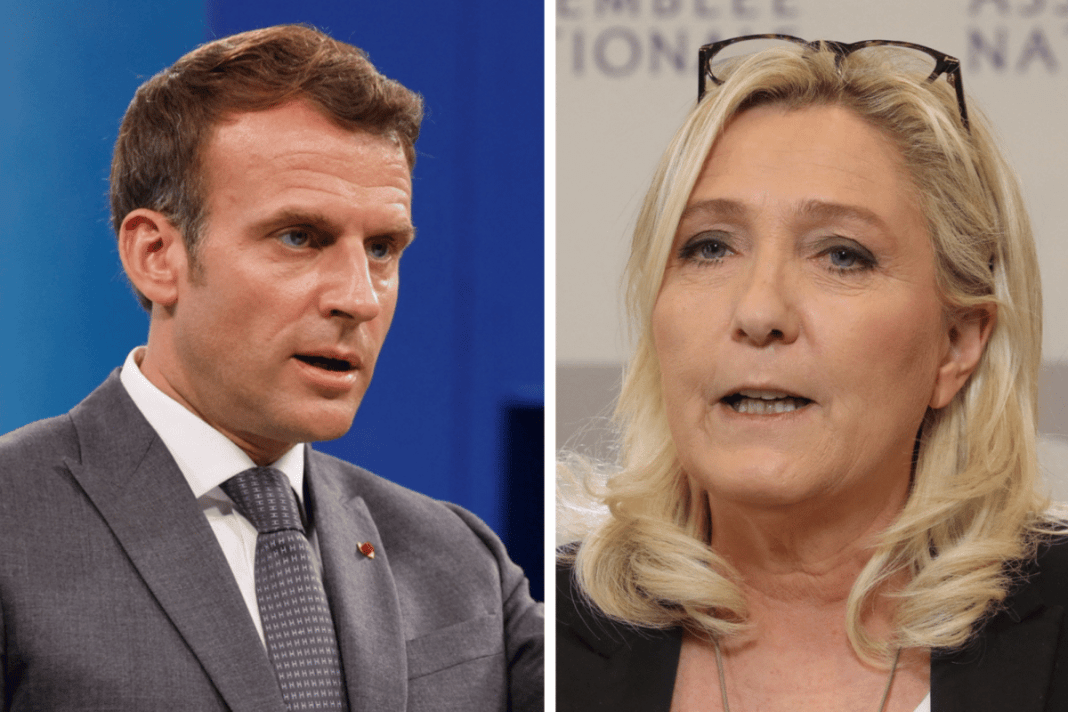 Emmnuel Macron et Marine Le Pen