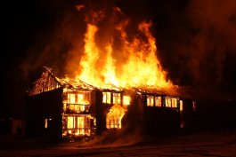 Incendie d'une maison @expertise-sinistre.fr