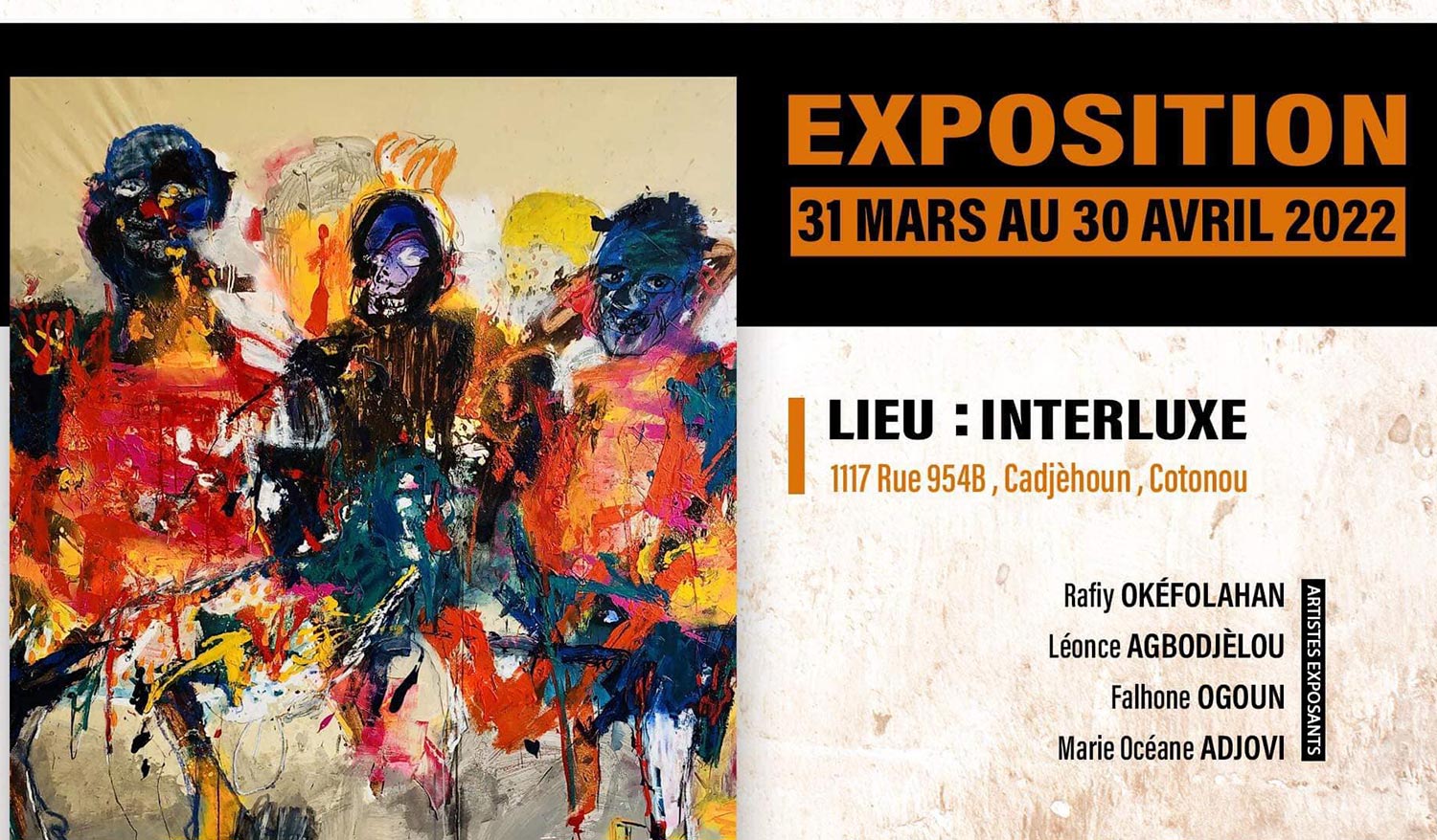 « Splendide Bénin », l'exposition tout feu tout flamme initiée par quatre jeunes artistes béninois