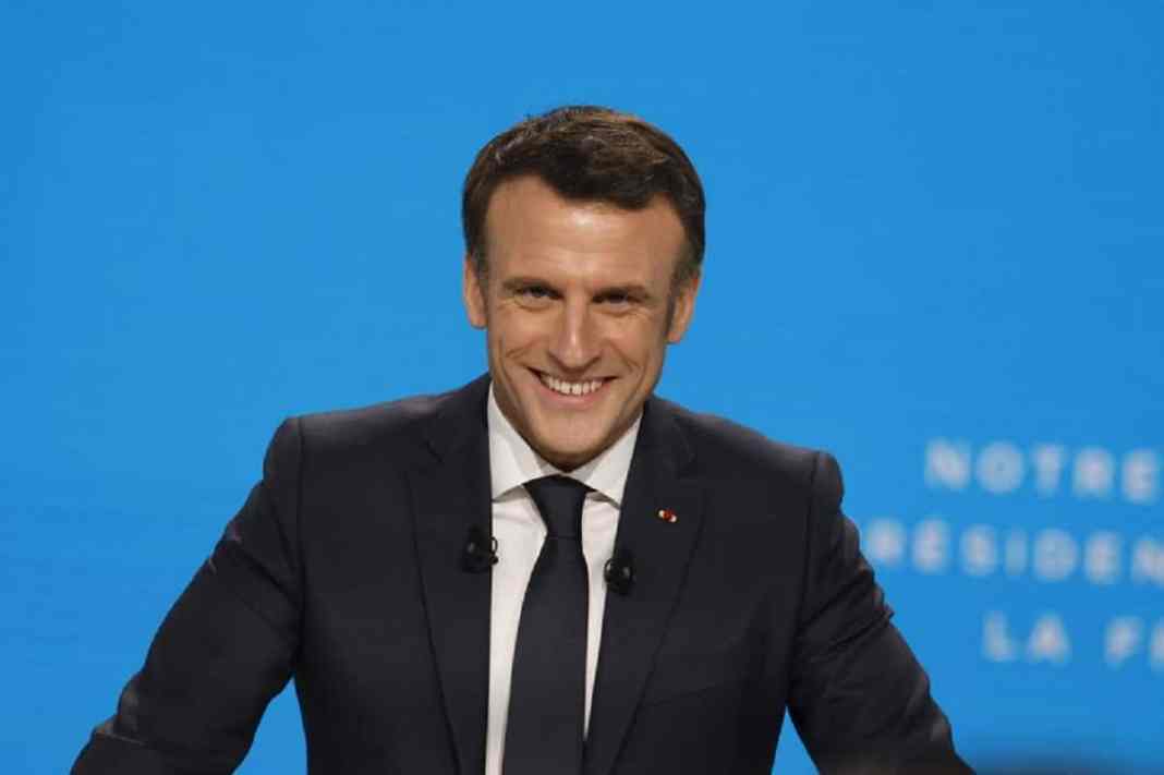 Le président Francais Emmanuel Macron