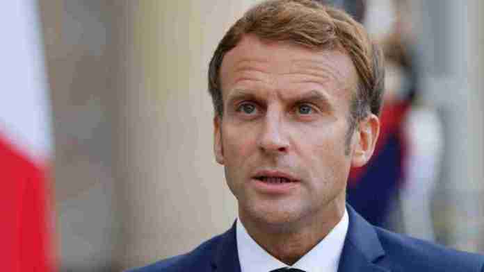 Emmanuel Macron @ afp. Ludovic MARIN
