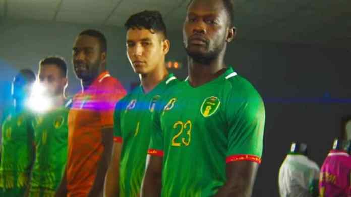 Des joueurs mauritaniens lors d'un match de coupe d'Afrique