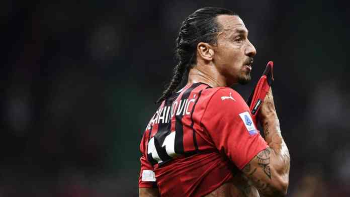 Zlatan Ibrahimovic sous le maillot du Milan AC