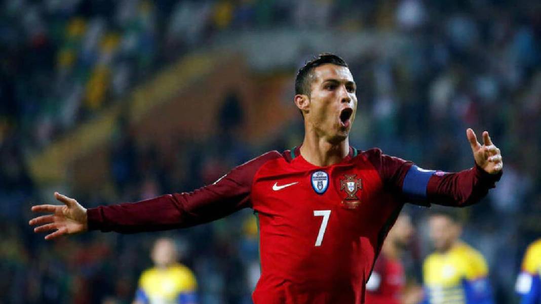 Cristiano Ronaldo, capitaine du Portugal