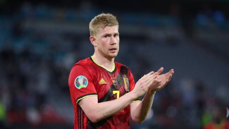 Kevin De Bruyne sous le maillot de la Belgique