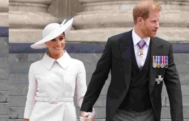 Meghan et Harry sont rentrÃ©s aux Ã‰tats-Unis avant la fin des cÃ©lÃ©brations du JubilÃ©CrÃ©dit : PA