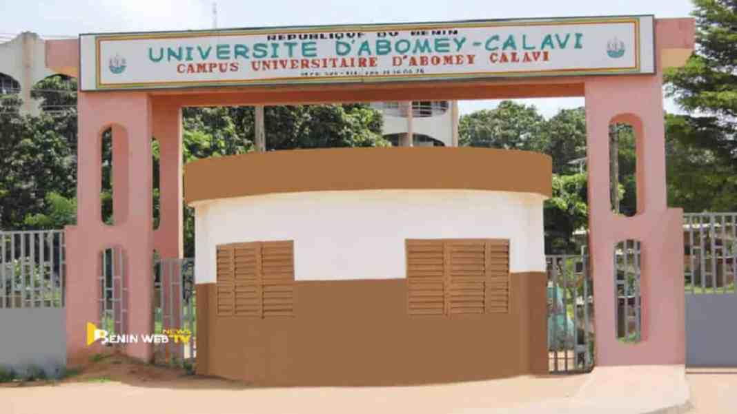 Portail principal de l'Université d'Abomey-Calavi (UAC)