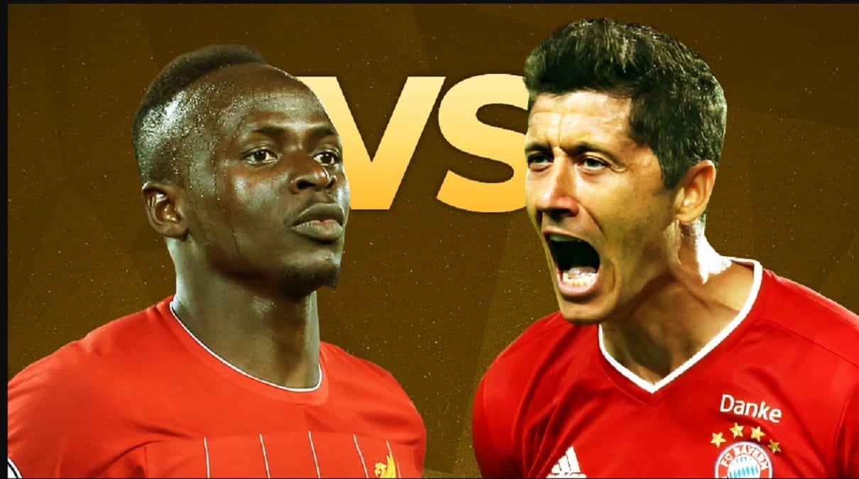 Sadio Mané et Robert Lewandowski