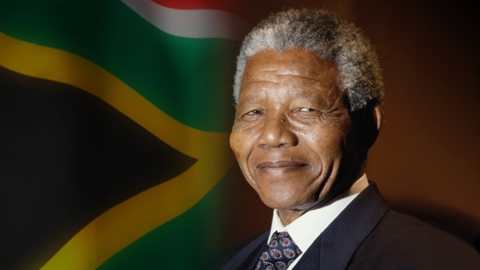 Nelson Mandela, figure de proue de la lutte anti-apartheid et premier président noir d'Afrique du sud.