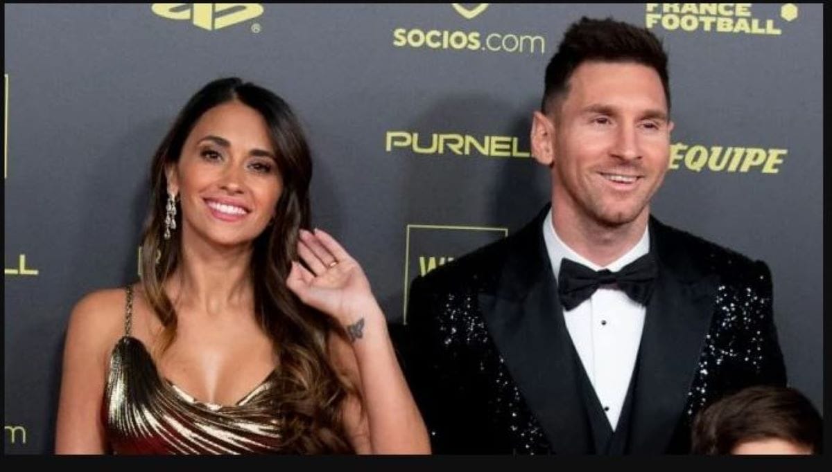 Antonella Roccuzzo et Lionel Messi