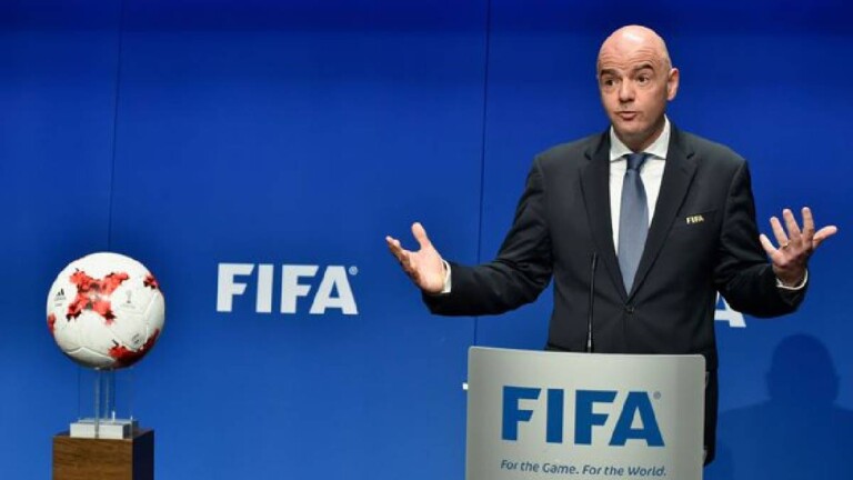 Gianni Infantino, prÃ©sident de la FIFA