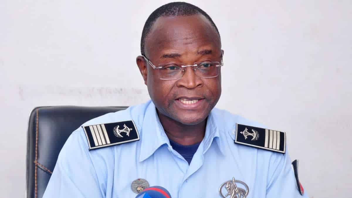 Commissaire principal de police Roger Tawès, nouveau Directeur de la DEI