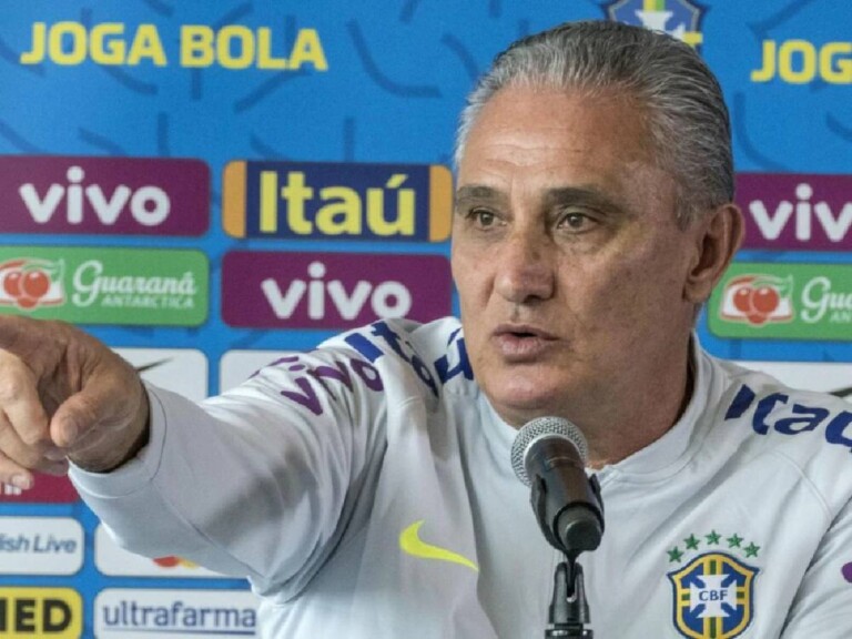 Tite, le sÃ©lectionneur du BrÃ©sil en confÃ©rence de presse