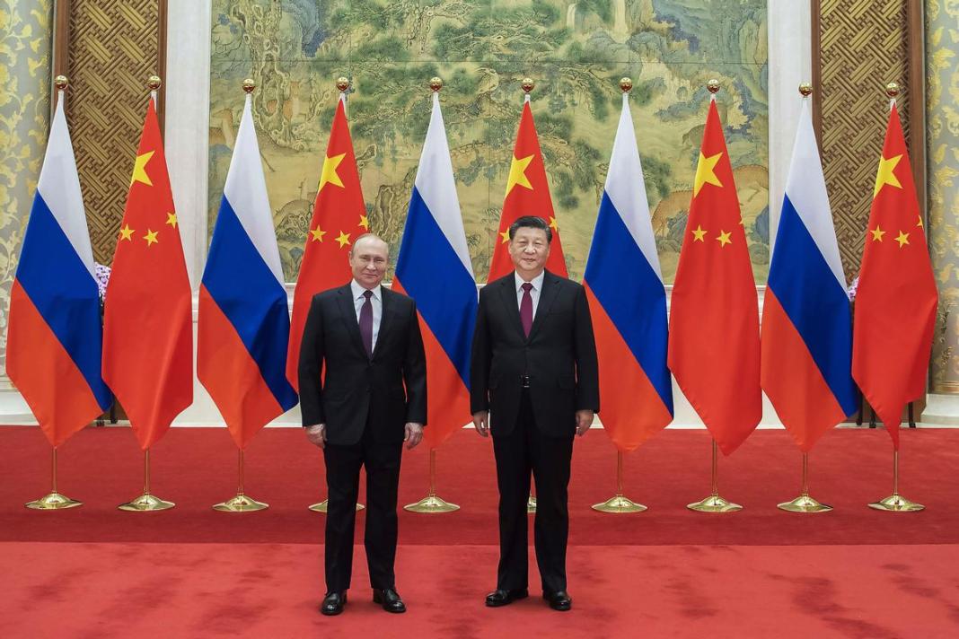 Le président russe Vladimir Poutine et de son homologue chinois Xi Jinping
