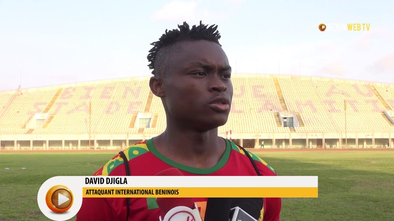 David Djigla lors d'un match avec les Ecureuils du Bénin