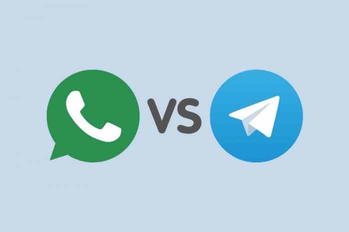 les logos de WhatsApp et de Telegram