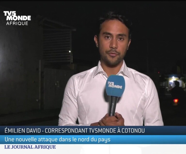 Ã‰milien David, correspondant de TV5 Ã  Cotonou