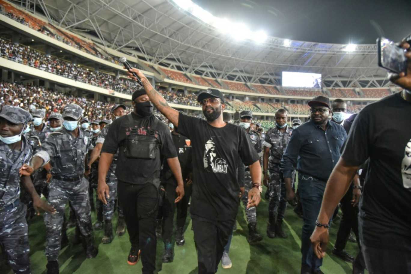 Huit personnes sont mortes samedi soir dans une bousculade lors d'un concert de Faly Ipupa