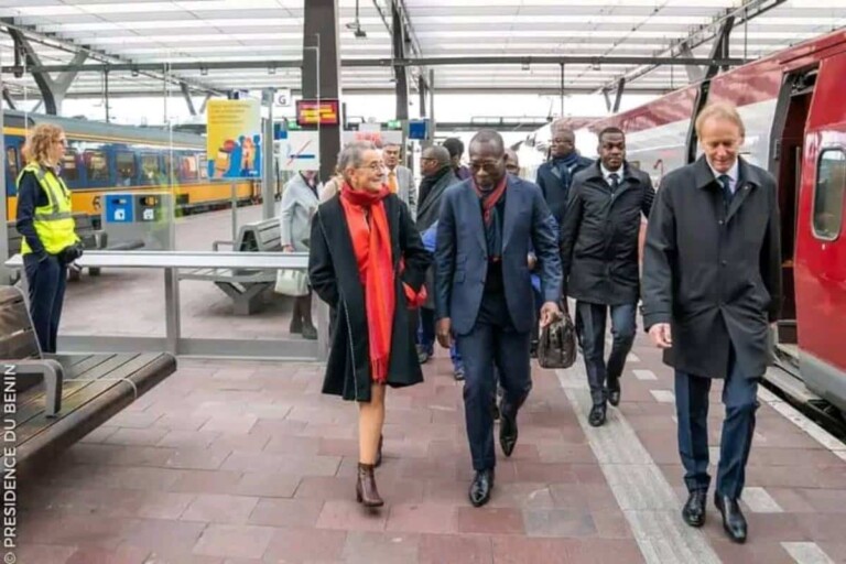 Le prÃ©sident Patrice Talon en visite de travail aux Pays-Bas